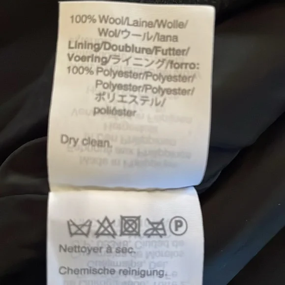 J Crew Black No. 2 Pencil Skirt in Double-serge wool (Sz 8) - NEW w/tags - Picture 6 of 9